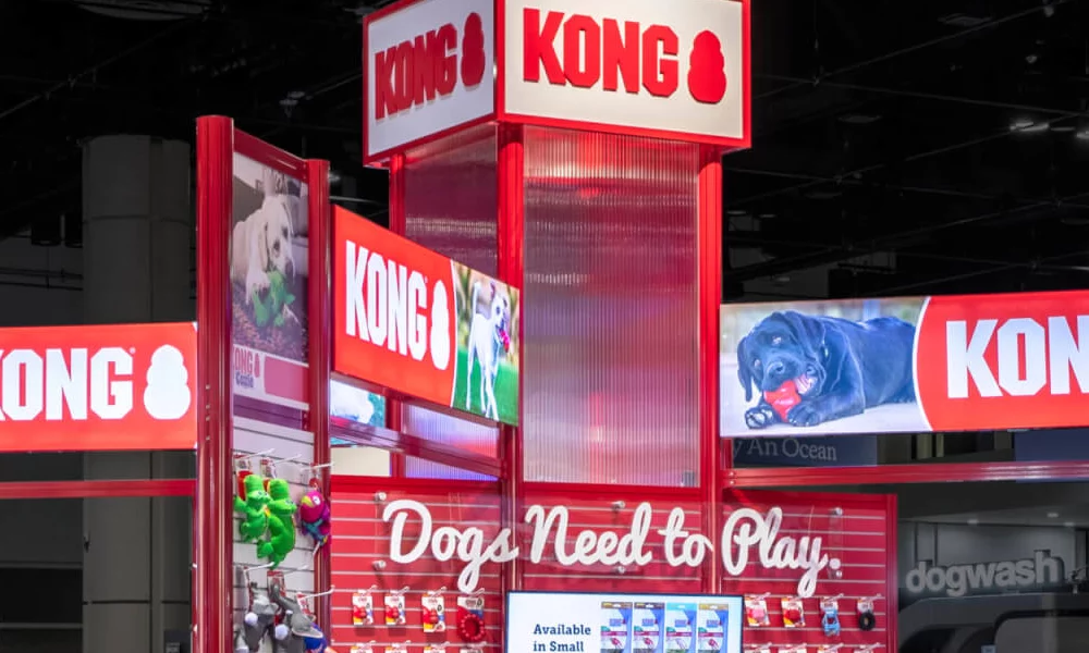 KONG Global Pet Expo Booth 2020